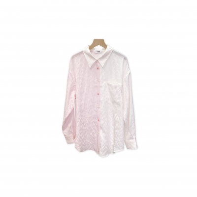 LOEWE STRIPED COLOR-BLOCKED SHIRT